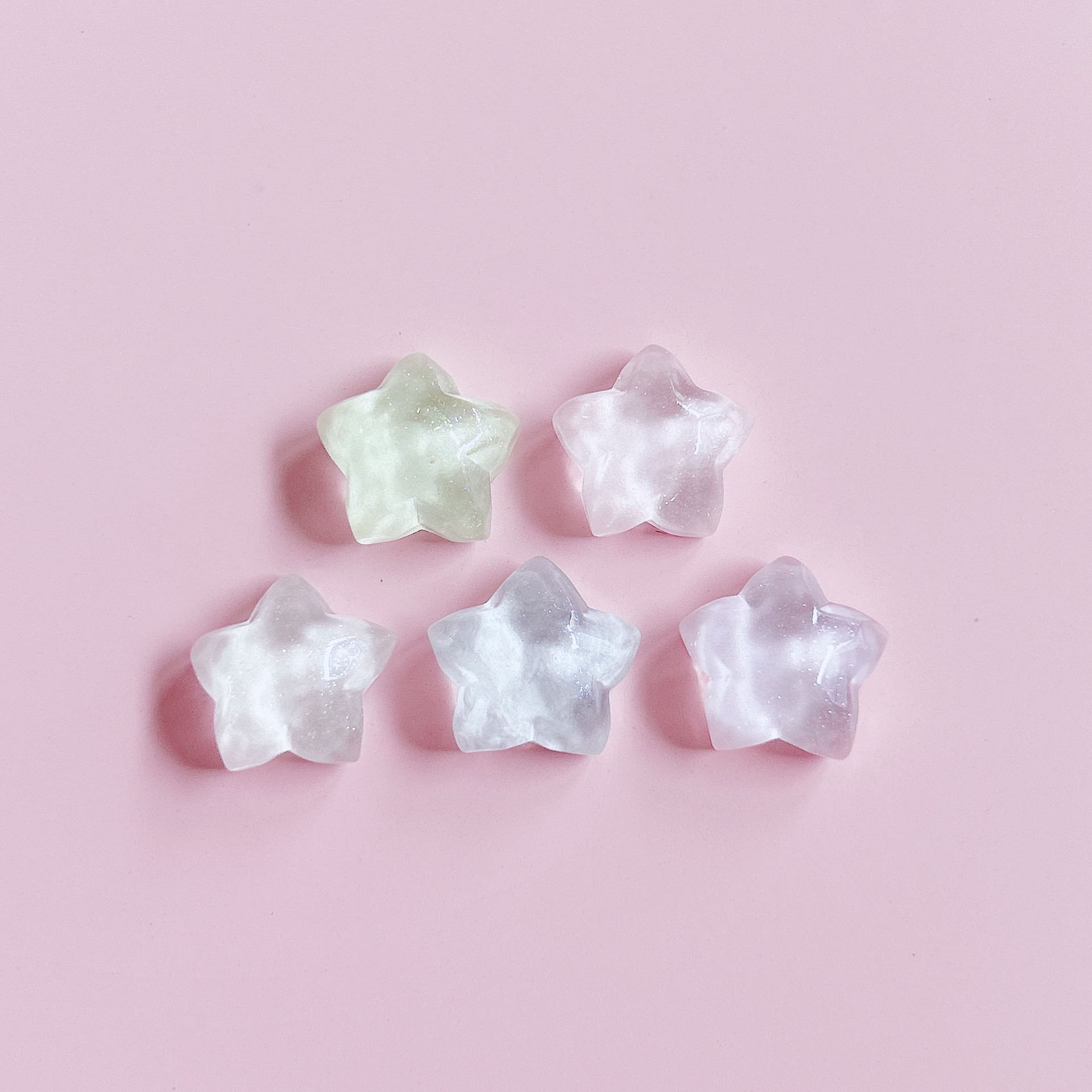 Basic translucent star decorative material resin accessories diy ornaments paired with patch handcrafted creative accessories pic 18