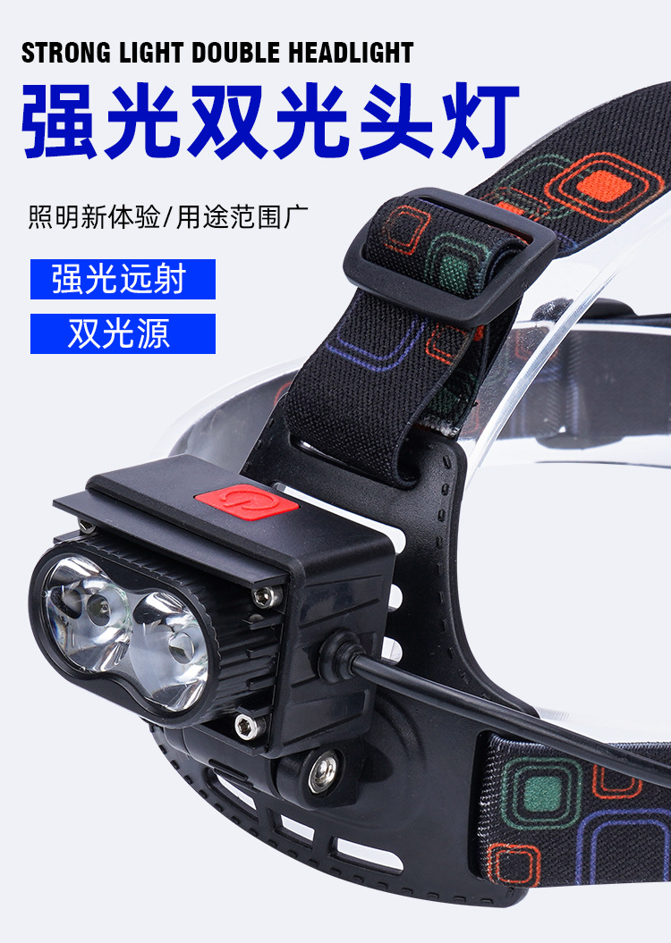 小头灯Cob头灯矿灯手电筒便携照明户外探险详情1
