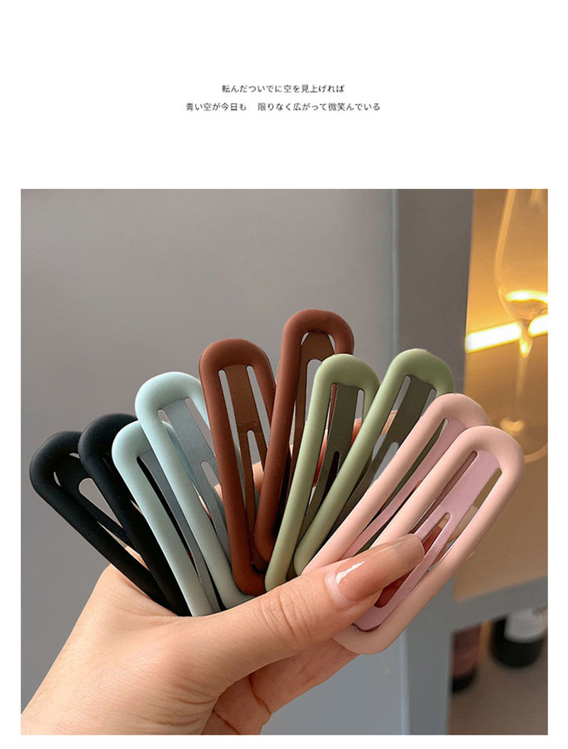 新款莫兰迪色系BB夹实用百搭刘海夹女发夹少女心碎发边夹发卡发饰详情32
