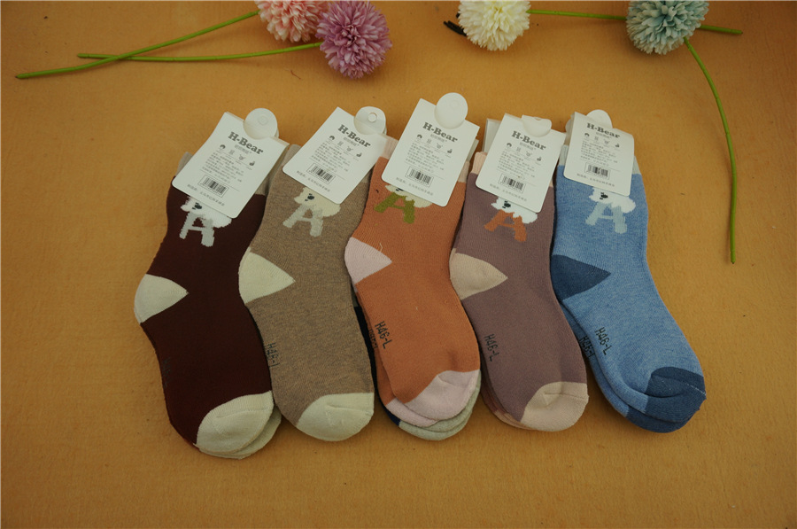 哈呗熊娃新品冬季宝宝毛巾袜毛圈袜儿童保暖婴儿学生袜子详情11