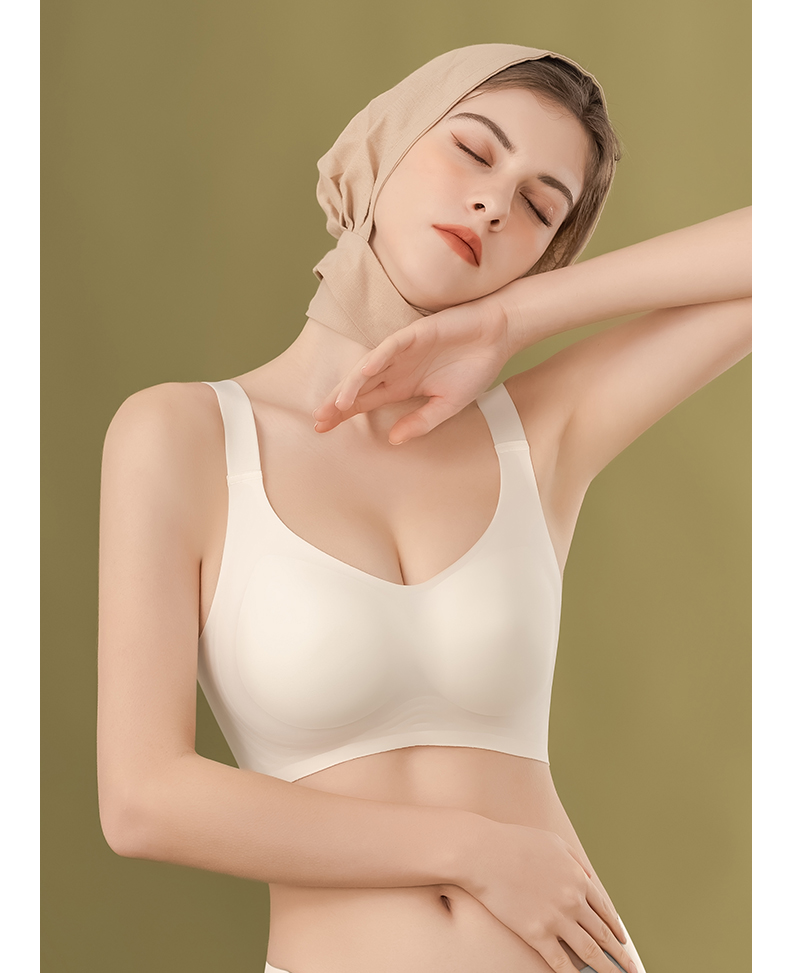无痕防下垂聚拢调整型收副乳大码大胸显小胸运动内衣女薄款文北秦详情19