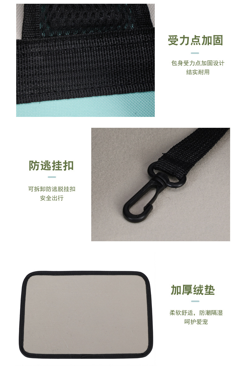 宠物包大容量外出便携猫包可折叠双肩宠物背包太空舱猫用宠物用品详情28