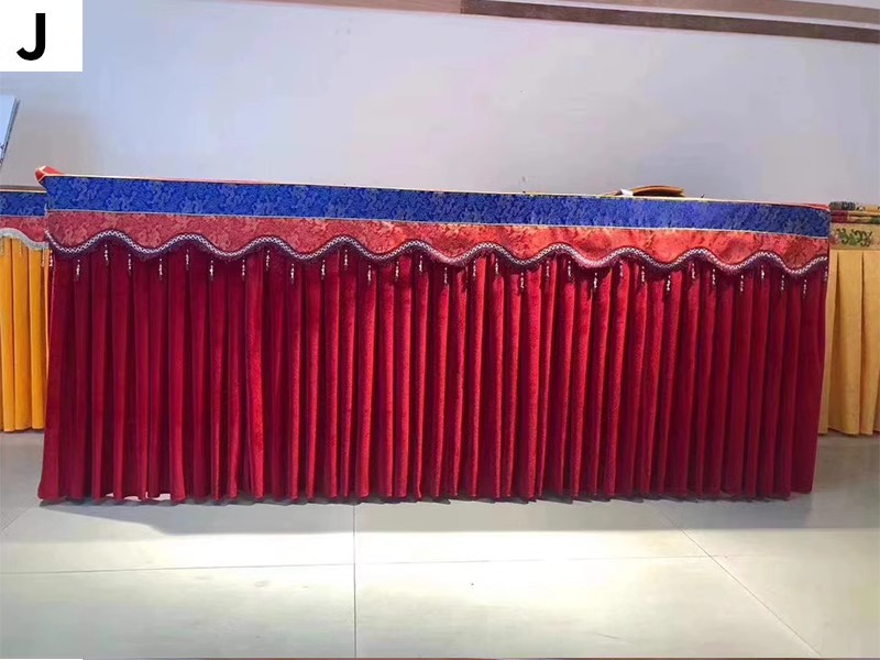 Temple and Buddhist hall tablecloths, table skirts, aprons, altar table covers, embroidered offering table covers, rectangular professional table skirts pic 7