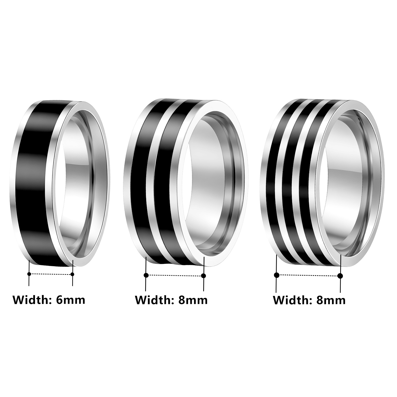 Korean and Japanese Ins-style popular accessories on Xiaohongshu, such as couple rings and titanium steel rings, are selling well on Douyin. One-piece consignment service pic 2