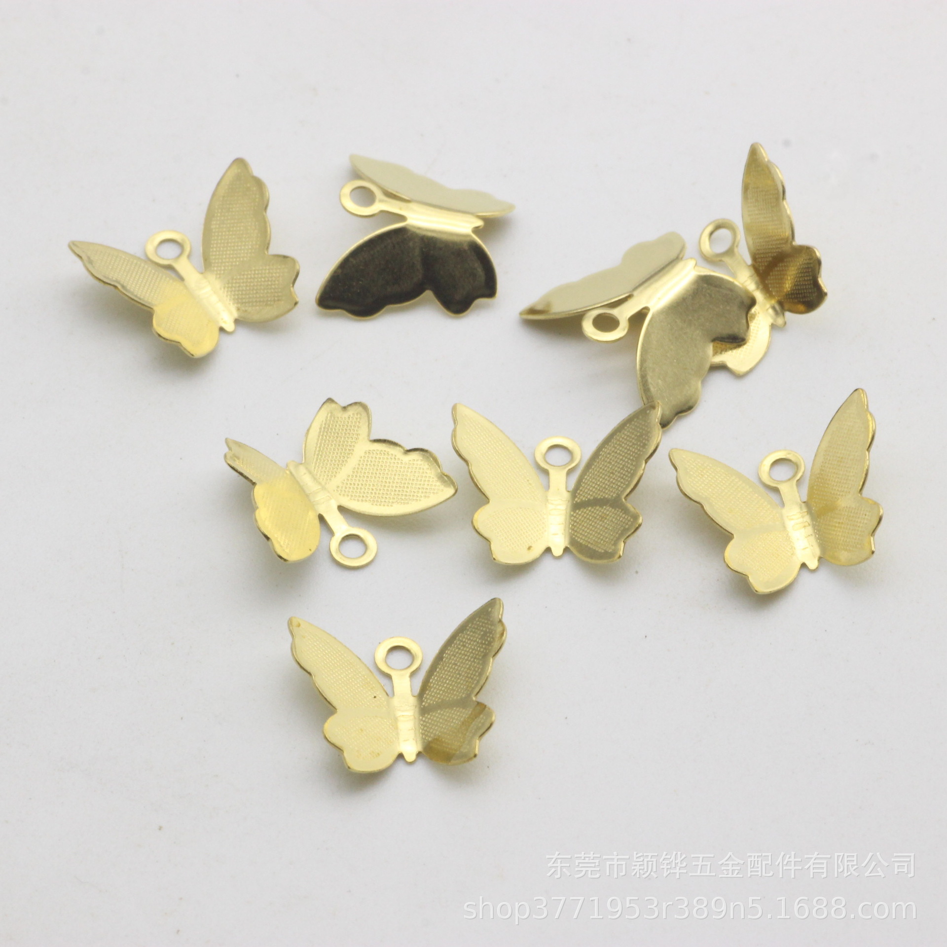 空心潮人耳饰黄铜菱形耳环耳钉配件diy手作材料菱形吊片挂件批发详情13