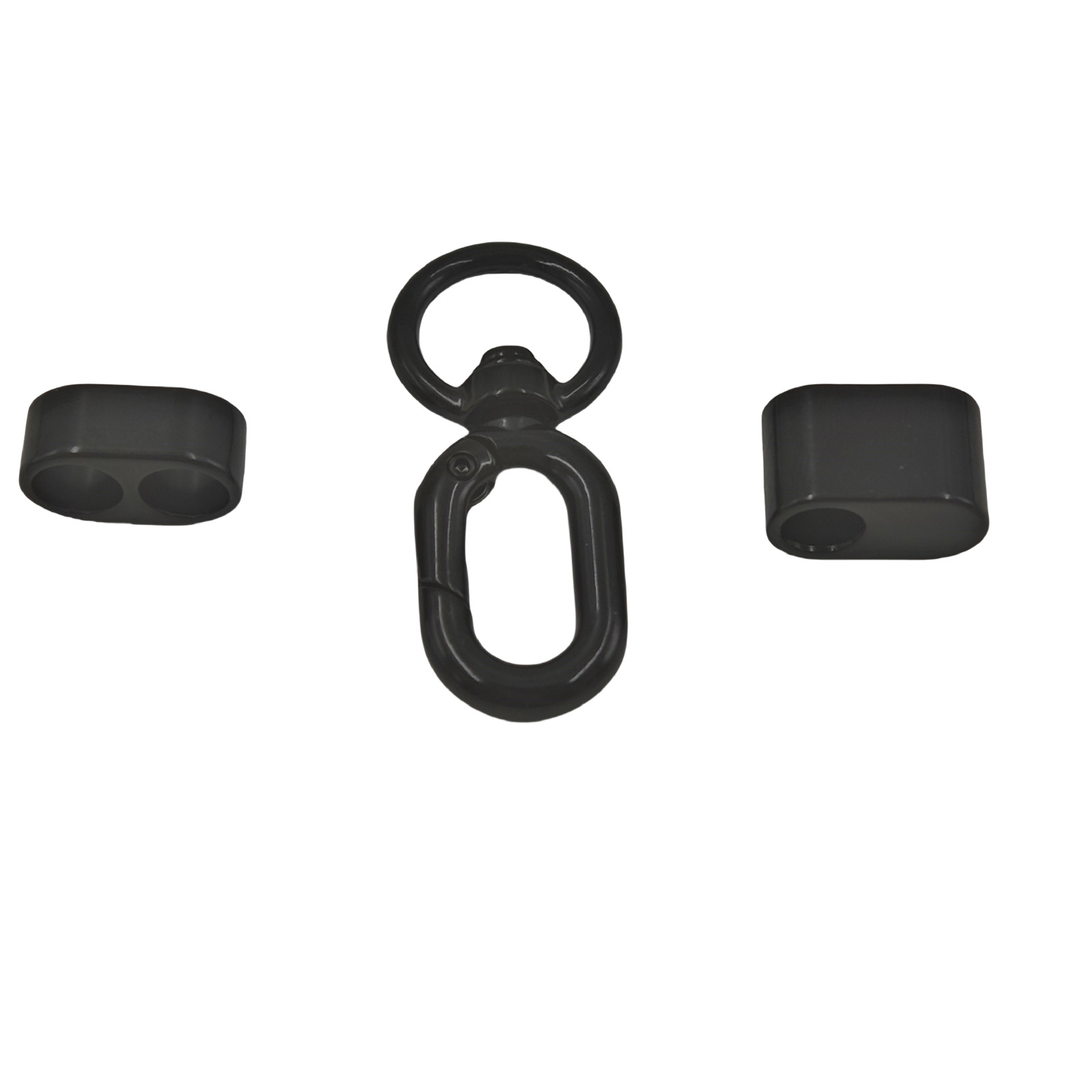 新款4分跑道圆扣手机挂绳套装可拆卸配件挂钩扣金属狗扣8字调节扣详情19