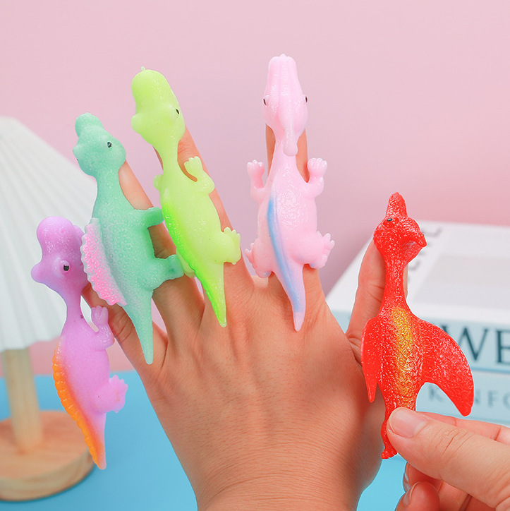 弹射恐龙TPR手指弹射恐龙手指弹射恐龙玩具创意恐龙手指弹射玩具详情6