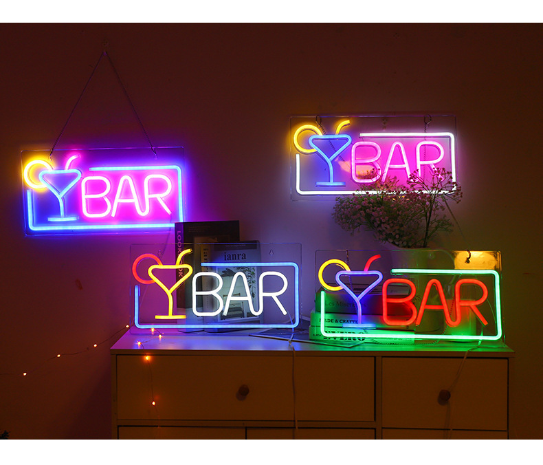 亚马逊跨境香烟创意LED霓虹灯广告牌柔性灯店铺装饰发光氛围灯详情12