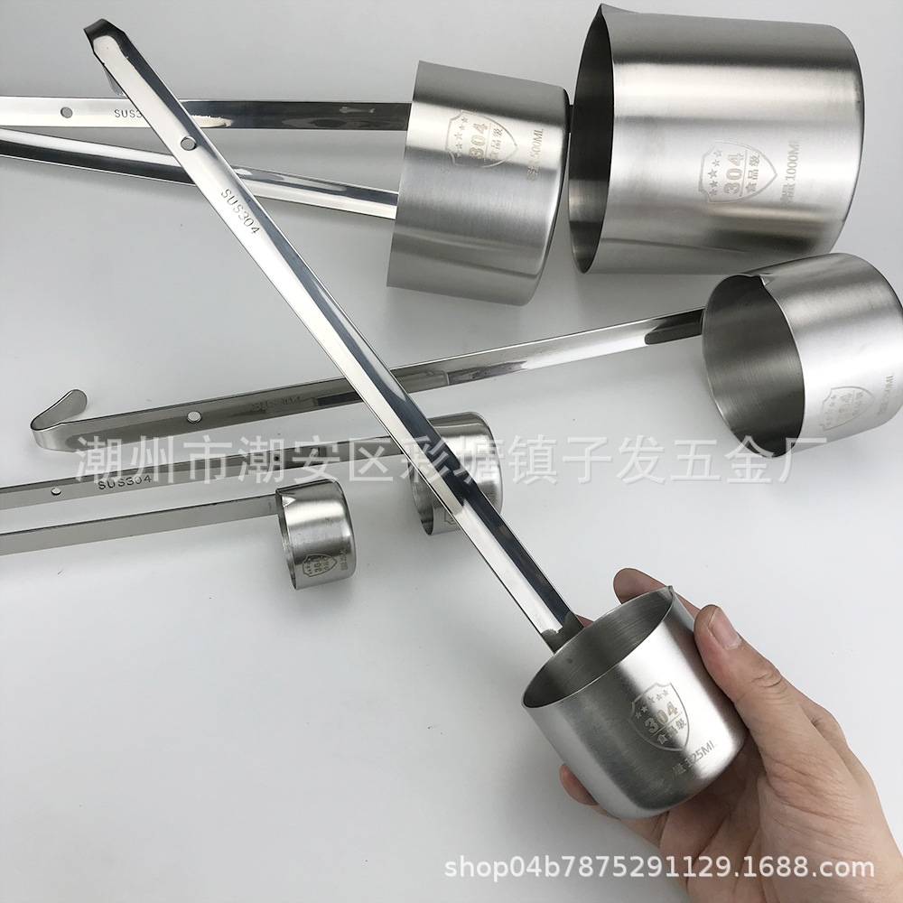 304 stainless steel wine whisker, wine hanger, thickened oil whisker, wine spoon, wine measuring device, ladle, extra thick wine pic 5