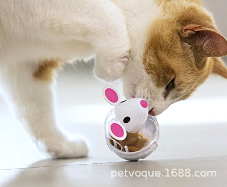 猫咪玩具老鼠不倒翁漏食球新款宠物猫玩具趣味不倒翁漏食球详情24