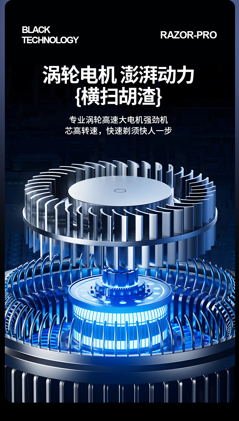 Мини-электробритва type-c (мини-электробритва) JLL050 показывает переносную бритвенную бритву pic 15