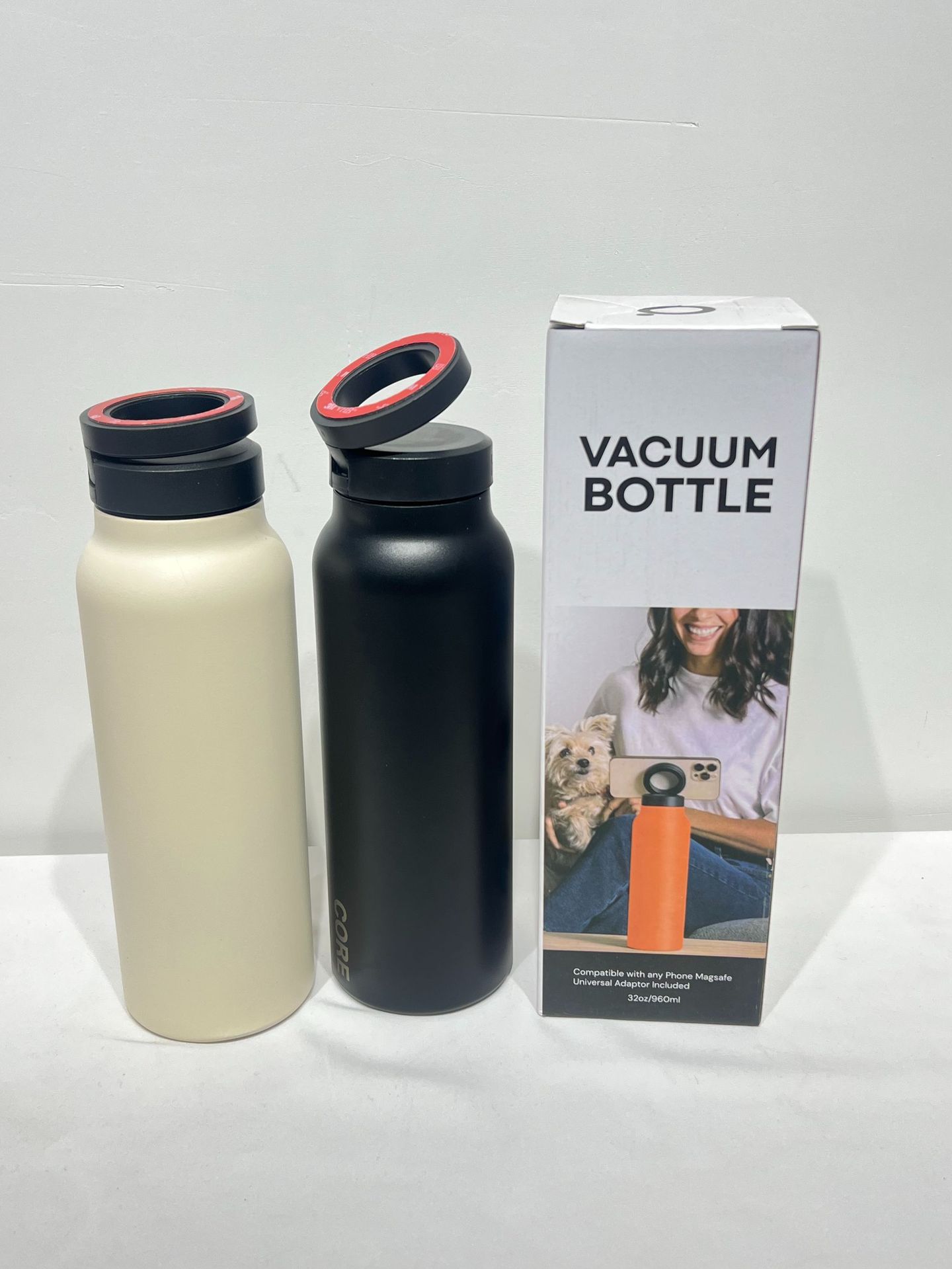 跨境爆款24oz32oz磁吸可放手机支架运动水壶304不锈钢加厚保温杯详情1