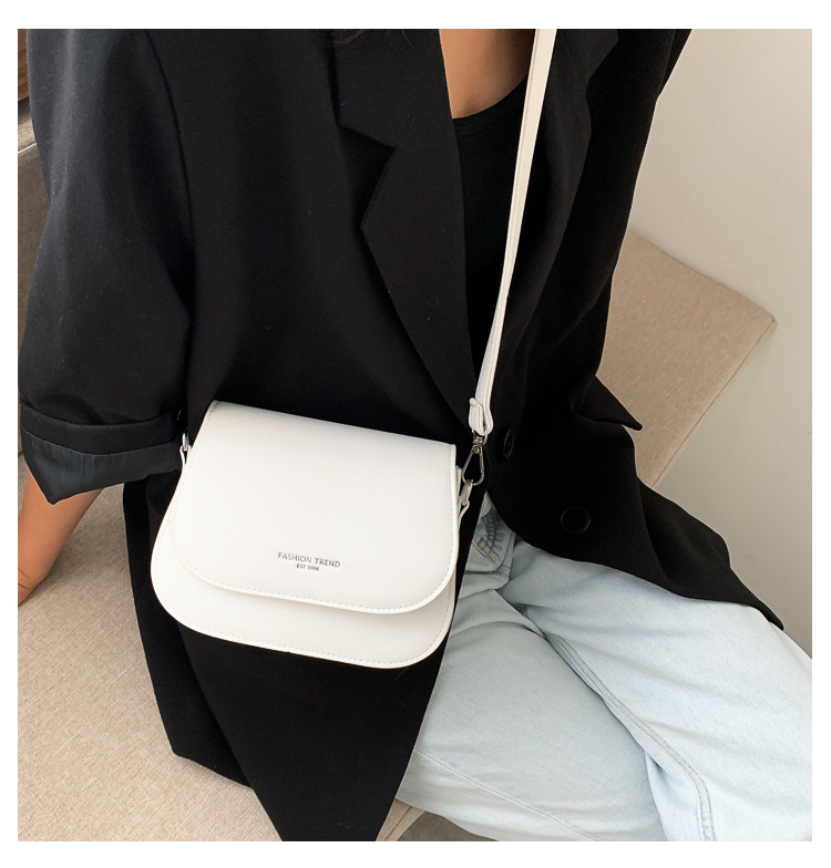 马鞍包女斜挎包包2022新款潮少女夏季简约时尚潮流洋气单肩小包女详情9