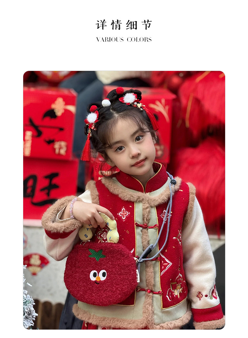 2025秋冬新款mini羊羔绒包迷你毛绒手机包包单肩包时尚小斜挎包女详情8
