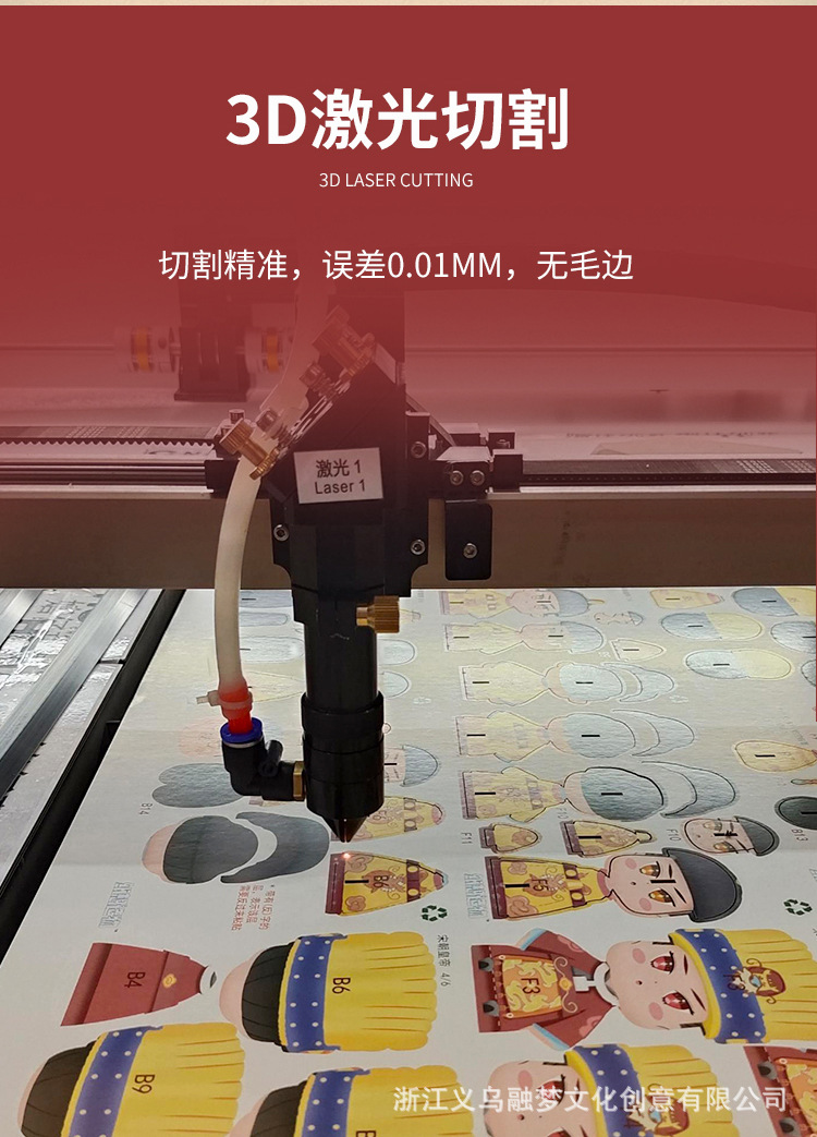纸想造物国粹京剧花旦纸模手工diy益智拼插玩具立体拼图批发拼装详情11