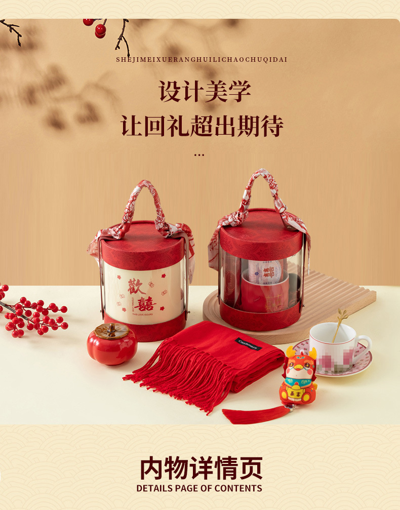 创意结婚伴手礼套装婚礼活动礼品定制logo送朋友闺蜜茶叶随手礼详情5