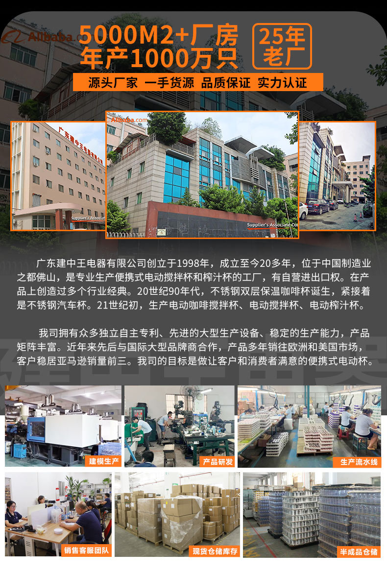 New cross-border juicer, portable fully automatic charging wireless juicer, small household ice crusher, juicer pic 1