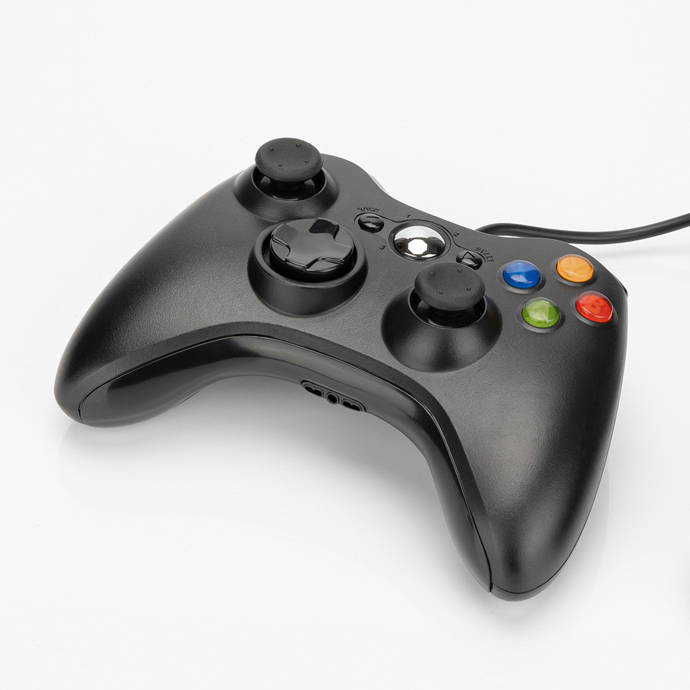 工厂直销XBOX360游戏手柄有线电脑steam多功能免驱动震动游戏手柄详情10