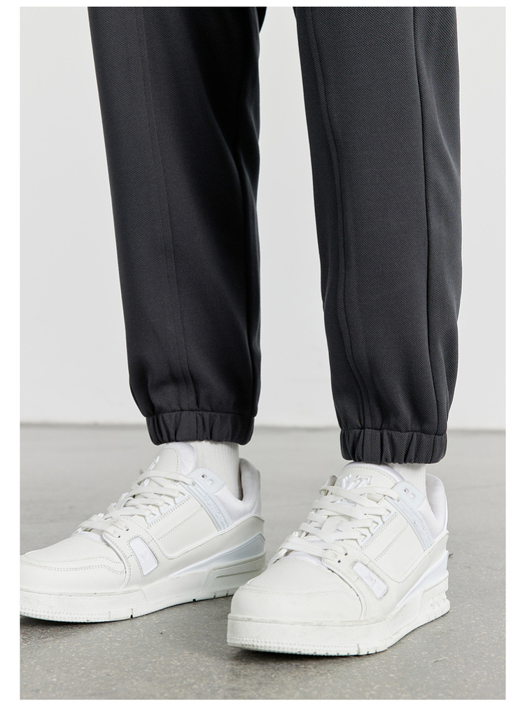 WOOG2005男装2024秋冬季新款抗皱束脚休闲裤男士卫裤运动裤 时尚舒适耐磨男士运动裤详情21