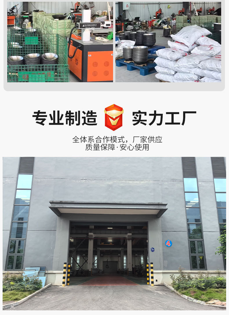 包邮传统铁锅不粘锅家用炒菜锅老式无涂层锅煤气灶厨师燃气圆底锅详情3