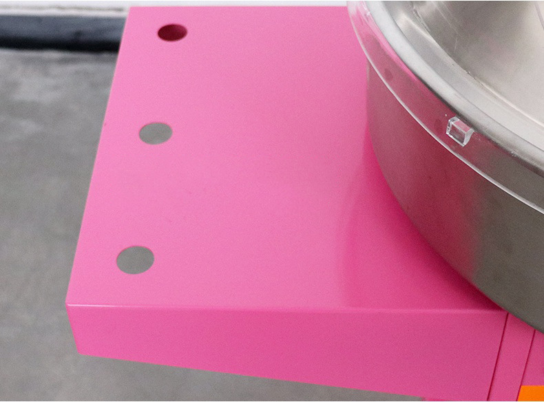 商用电动棉花糖机带手推车全自动电热拉丝网红摆摊棉花糖制作机器详情7