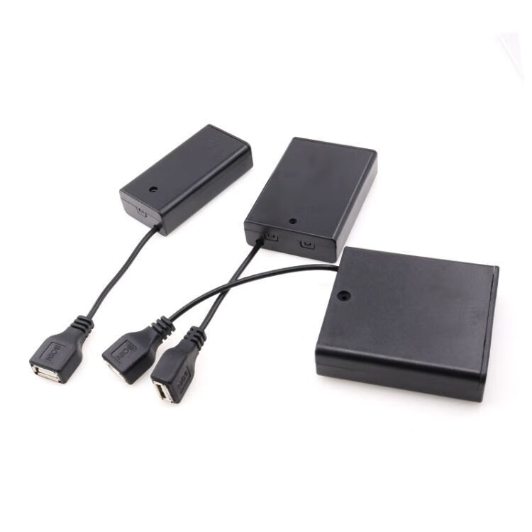 No.5 battery box compartment, 2/3/4/8 cells with cover switch, USB power interface, 4.5/6 power led light plate, 12v pic 7