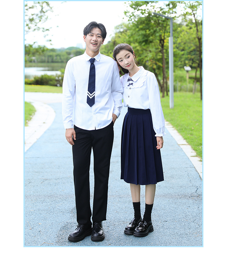 学院风运动会开幕式长袖套装校服 高中学生装毕业季班服定制 优质情侣装款式新颖详情10