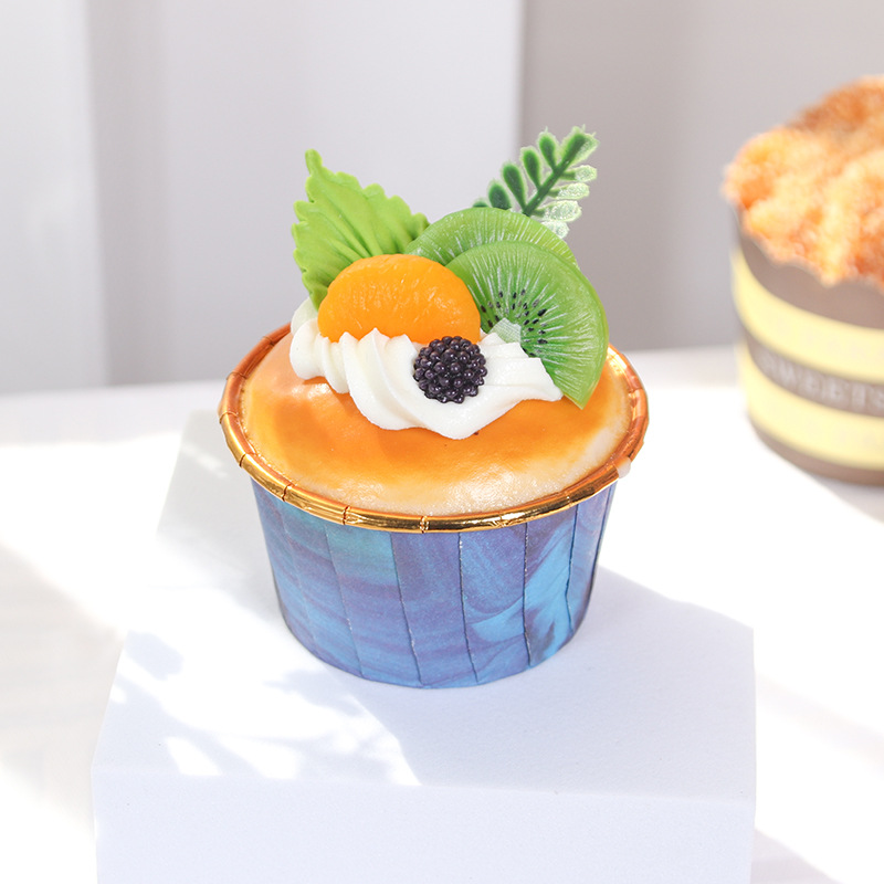 新款仿真假软香蛋糕模型摆设道具食物模型橱柜装饰婚庆道具详情7