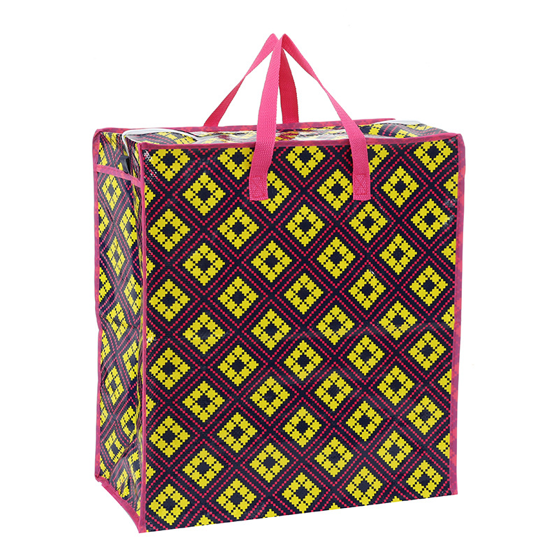 厂家批发衣物收纳袋防水防潮编织袋家用棉被衣服收纳手提打包袋详情22