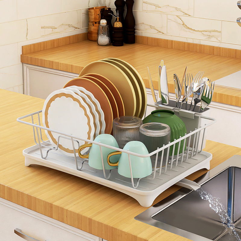 厨房碗碟碗筷收纳架水槽橱柜置物架碗架盘子沥水架放碗盘收纳盒子详情14