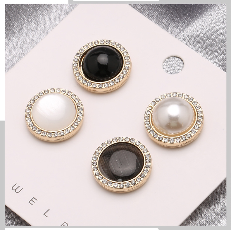 猫眼珍珠磁吸扣衬衫衣领无痕金属防走光胸针丝巾头巾免缝强力磁扣详情13