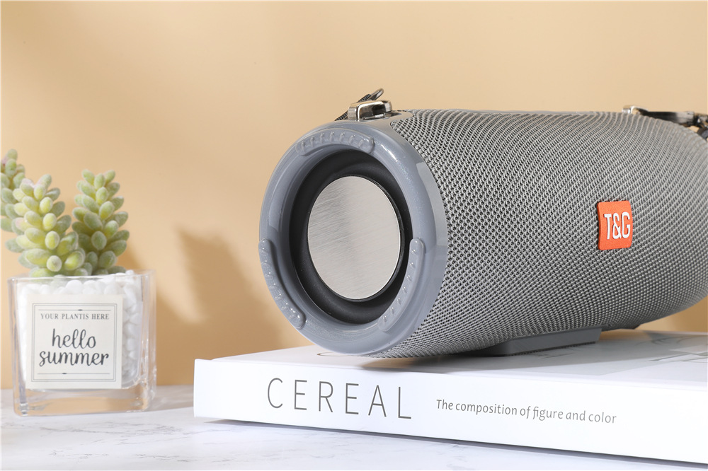 跨境新款便携蓝牙音箱户外创意插卡蓝牙音响布艺低音炮收音机批发详情17