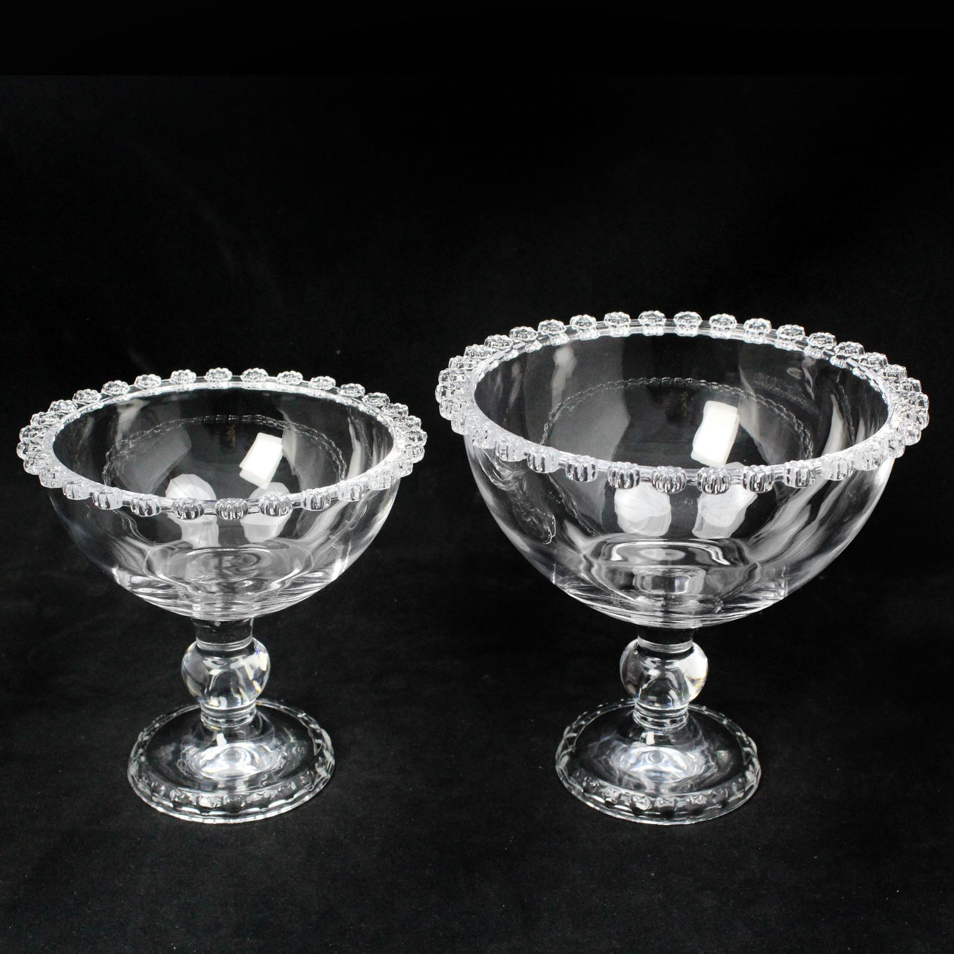 European-style flower sea glass fruit bowl and fruit plate, light luxury, fashionable and diverse living room coffee table ornaments, popular cross-border vases pic 4