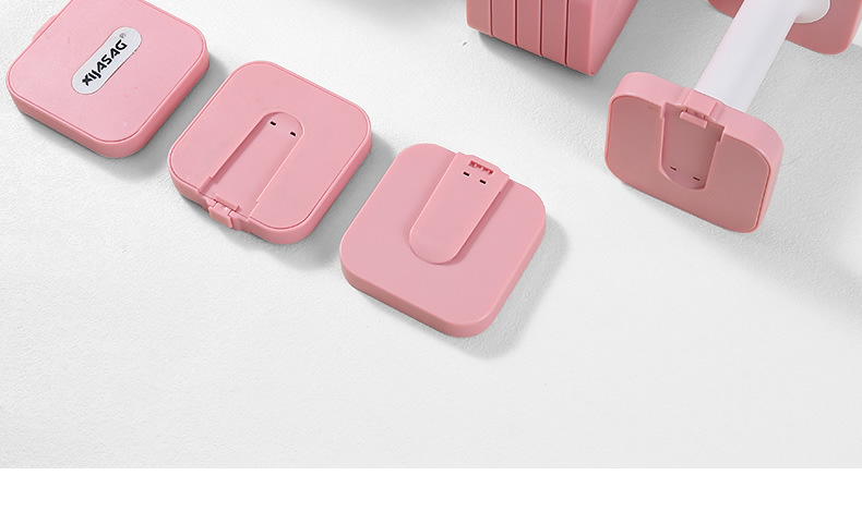 可拆卸哑铃女士健身 家用小哑铃可调节重量LB款 批发跨境调节哑铃详情25