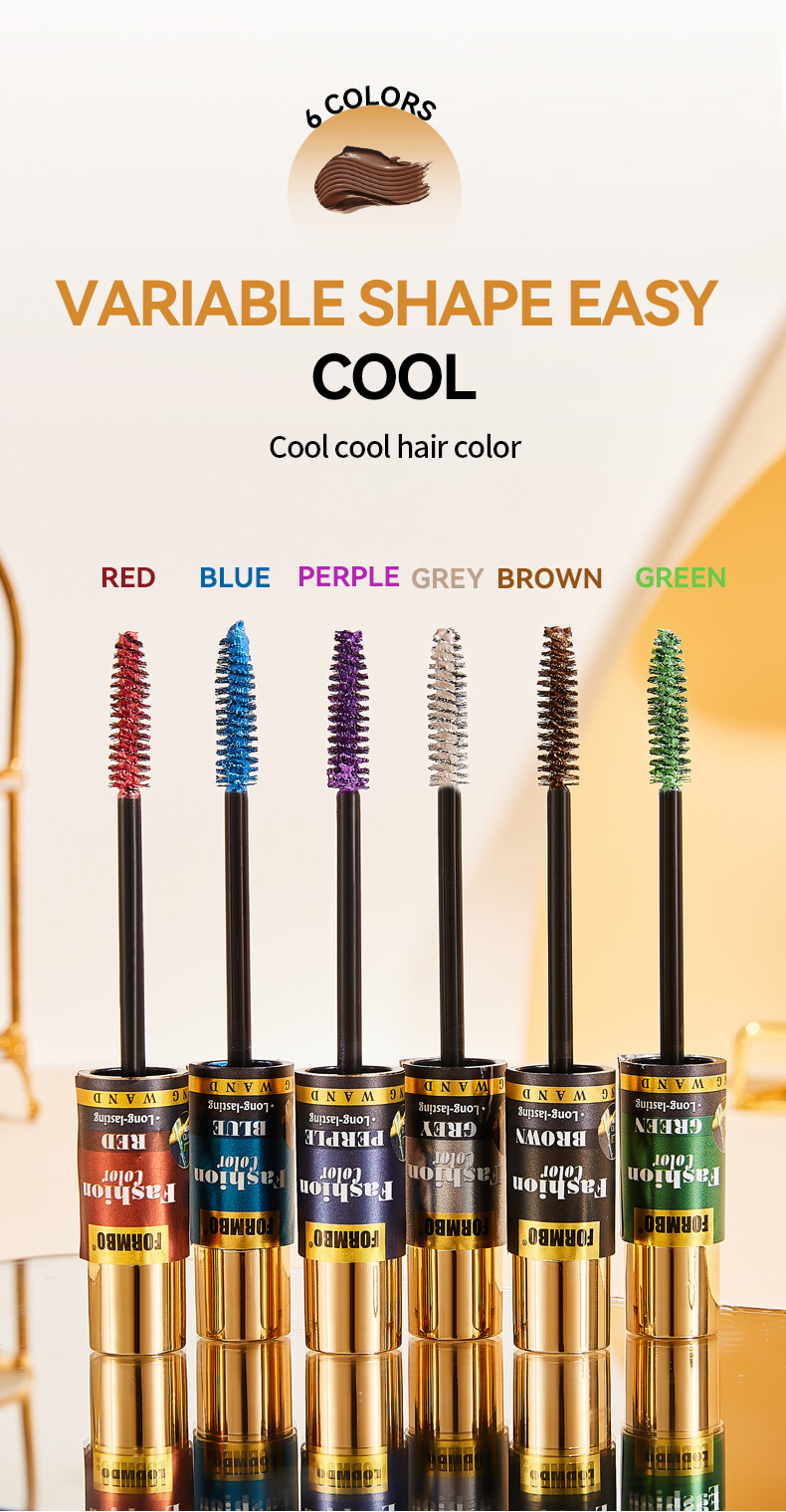 Cross-border exclusive FORMBO hair care sticks for temporary hair care without damaging hair, easy to dye eyebrows and eyelashes, wholesale of hair care sticks pic 9