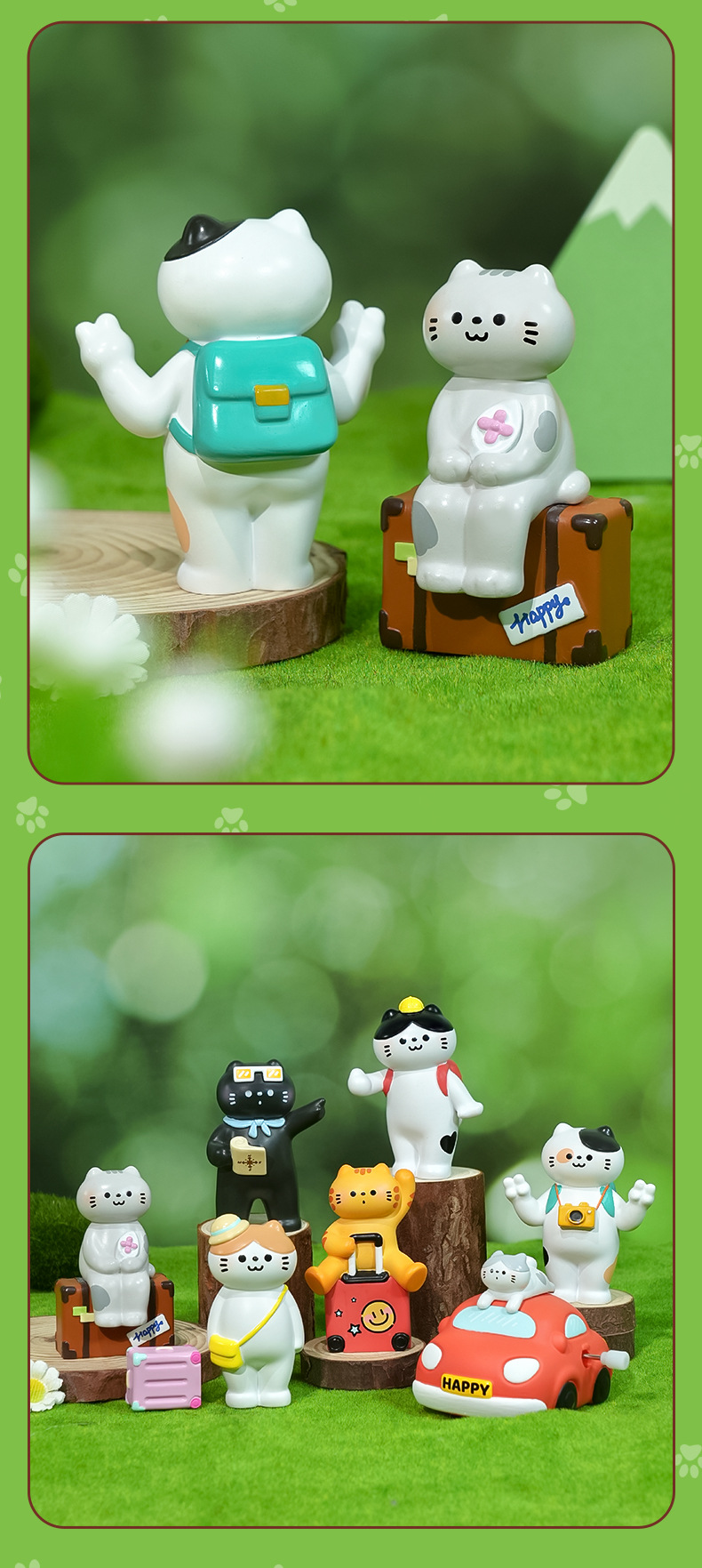Let's go now. Cute cartoon blind boxes, graduation gifts, creative figurines, office decorations and other items in stock pic 11