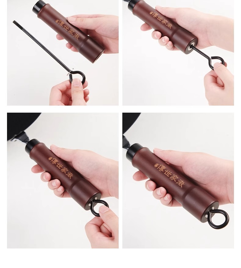 2025炒锅新款已开锅铁锅炒菜锅家用不粘锅无涂层电磁炉燃气灶适用详情20