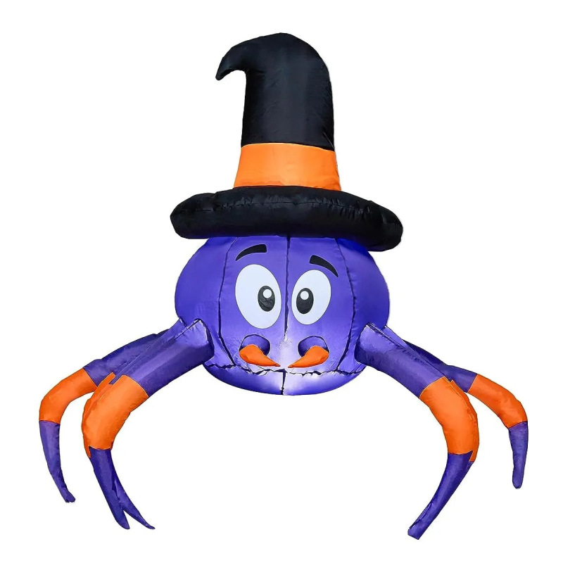 Cross-border Halloween inflatable car trunk decoration led illuminated terrifying eyeball car inflatable party supplies pic 6