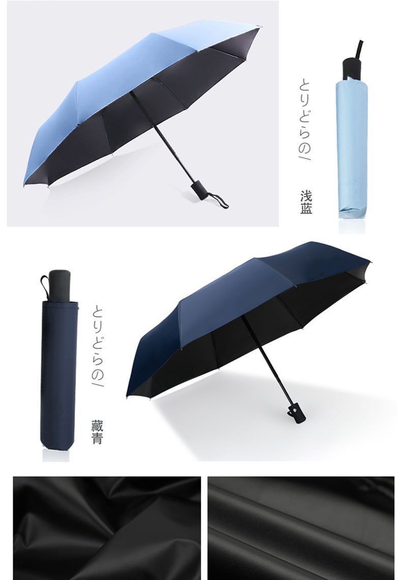 折叠手动雨伞男女学生韩版晴雨两用防晒遮阳太阳伞防紫外线超大号详情9