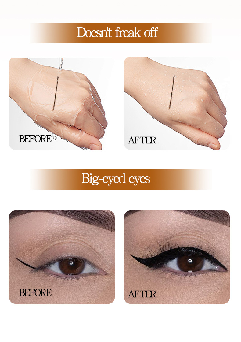 【 Cross-border Exclusive Supply 】 Wholesale of Tao Beauty 5D Eyeliner Pen Quick-drying Waterproof and Sweat-proof Ultra-Fine Eye Drop Pen pic 11