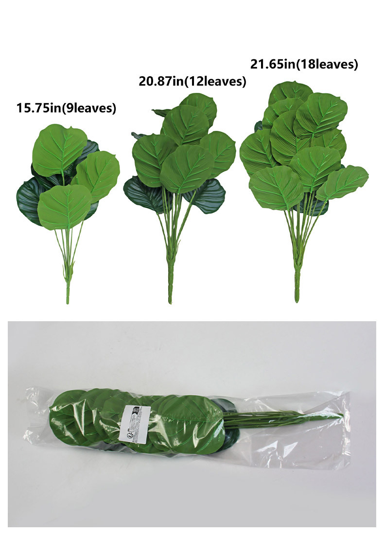 Wholesale of real green plants, 18 green apple artificial flowers, Nordic-style soft furnishings, floor-standing tables, table decorations, shooting props and sets pic 1