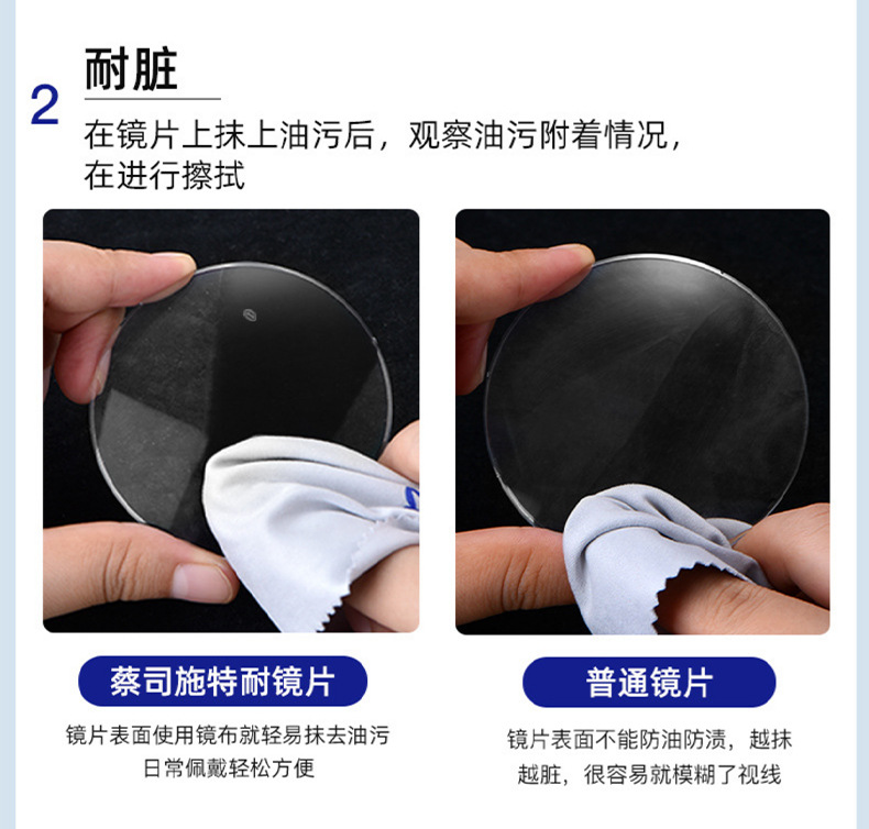 德国蔡司镜片树脂视特耐防蓝光超薄非球面高清近视眼镜片丹阳配镜详情13