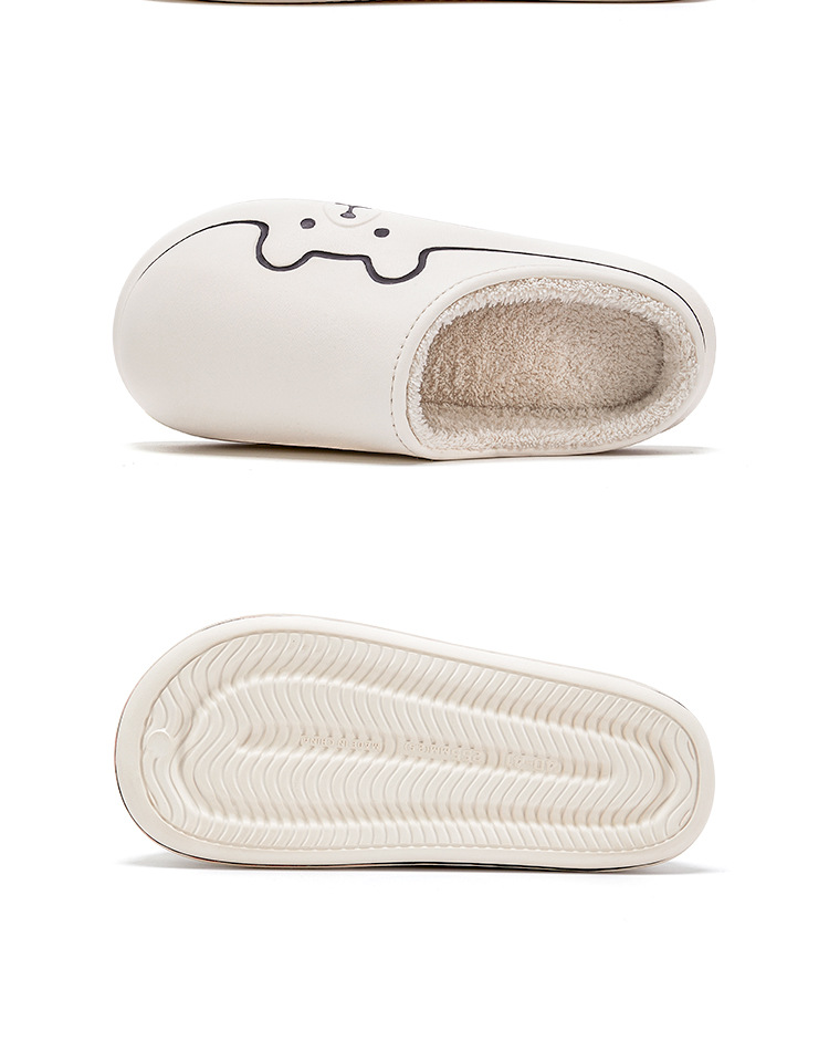 Impermeable y caliente eva zapatillas de algodón para hombres de invierno home 2024 nuevo estilo antideslizante pareja exterior desgaste de algodón de peluche para mujeres pic 18