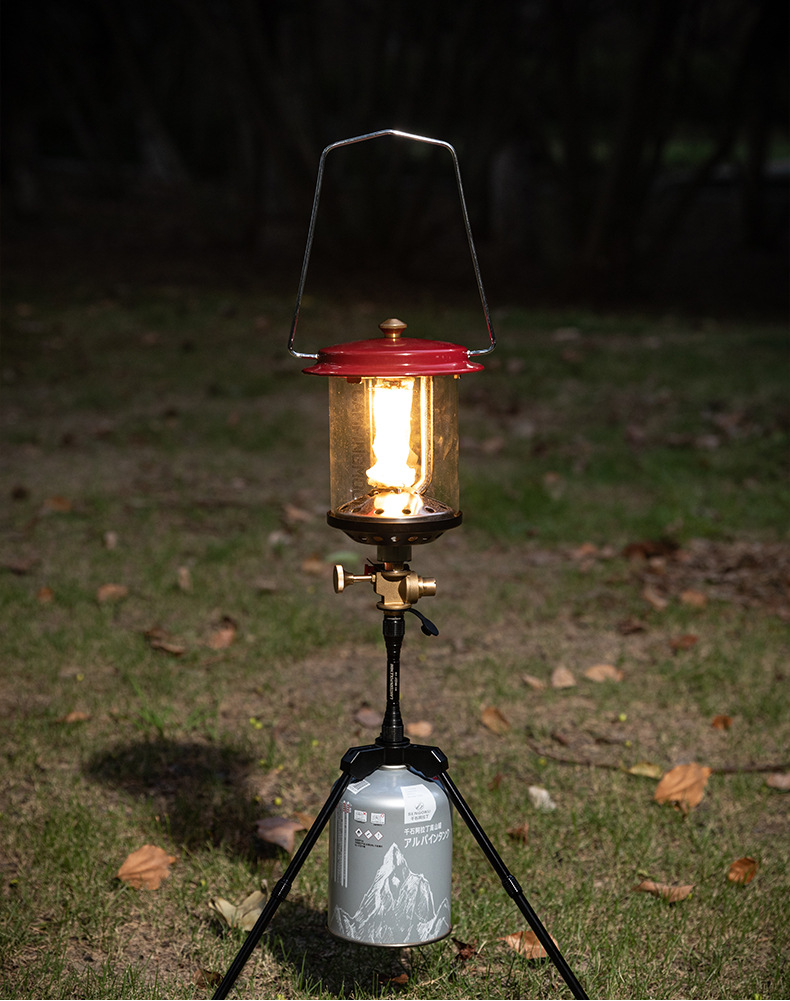 Koman T-9 portable Moon Star gas lamp, large outdoor lighting gas lamp, camping retro atmosphere lamp with storage bag pic 12