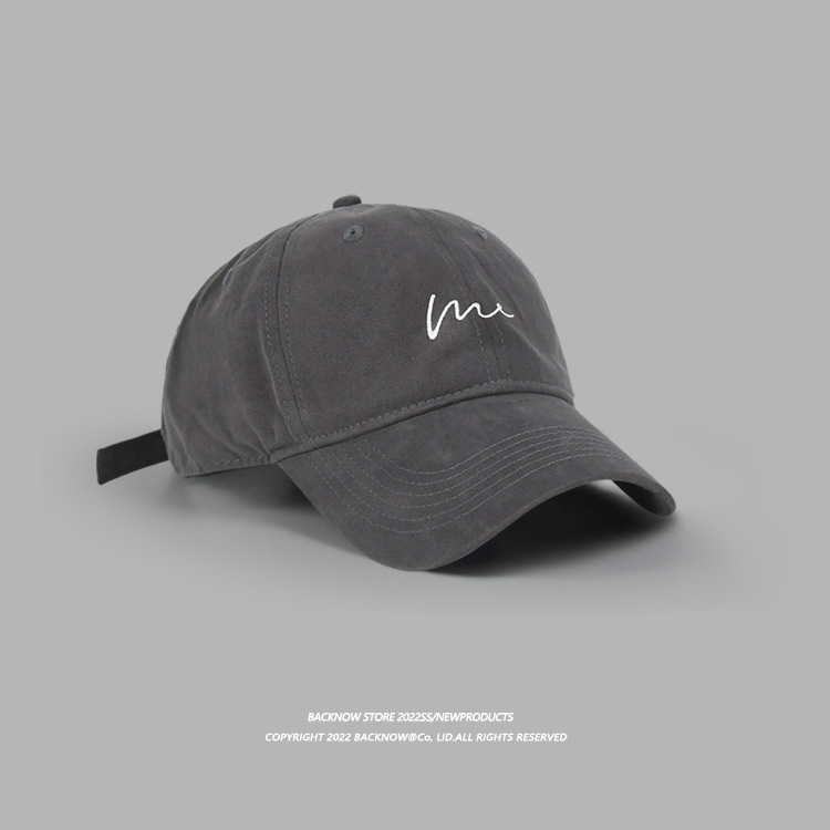 For the Spring and autumn 2024 collection, there are new large-headed baseball caps for men, featuring Japanese and Korean lettered casual, fashionable and retro styles, as well as baseball caps for women pic 8