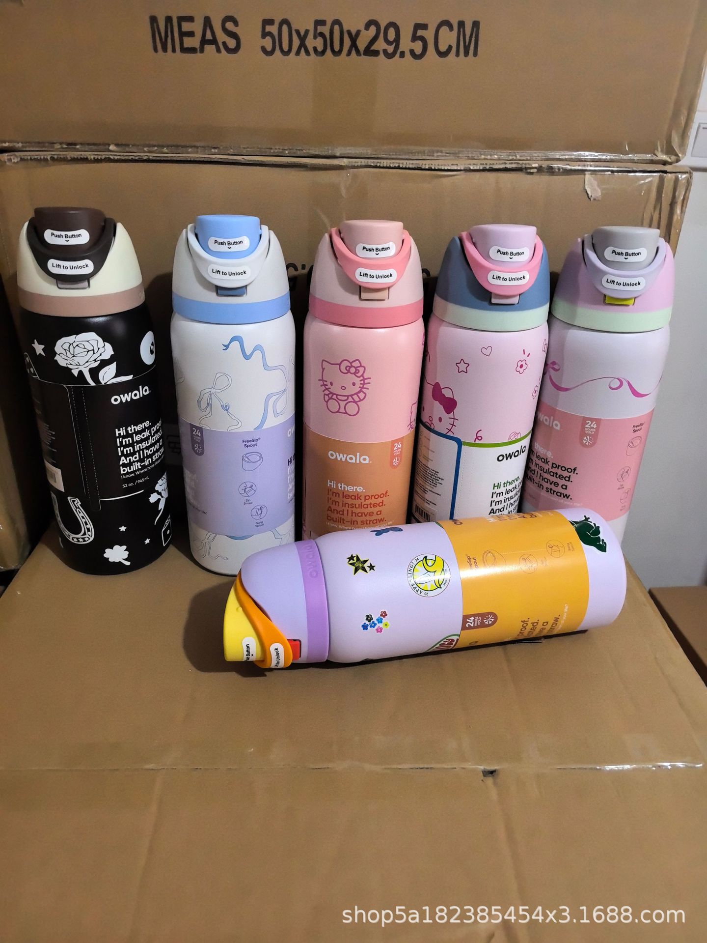 跨境新款OwalafreeSip便携32OZ双层真空保温水杯高颜值运动水壶详情3