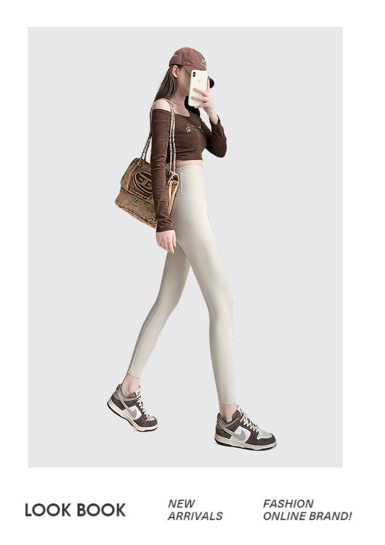 蜻蜓裤秋冬款女外穿高腰收腹不掉档打底裤义乌大码弹力瑜伽鲨鱼裤详情34