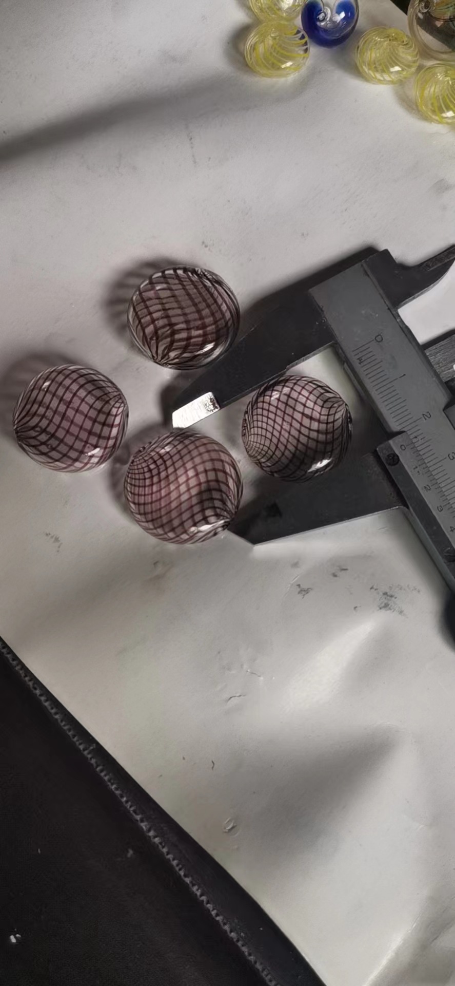 古法琉璃复古彩色空心琉璃珠琉璃泡泡琉璃球DIY仙女耳环手链项链详情16