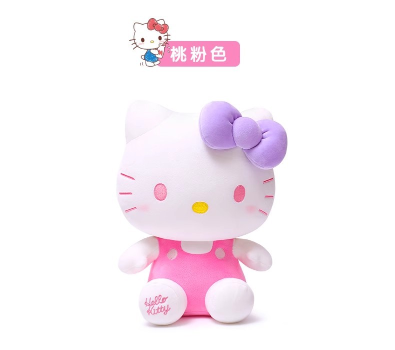 hellokitty plush toy, Hello Kitty birthday gift, large throw pillow pic 6