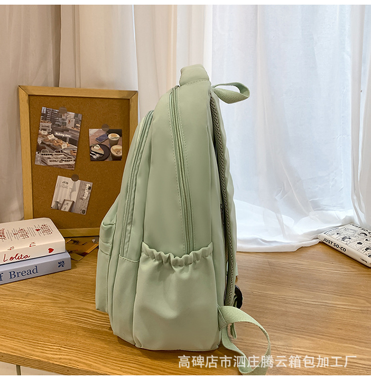 背包书包女日系初中生高中大学生女大容量潮牌旅行电脑包双肩包详情44